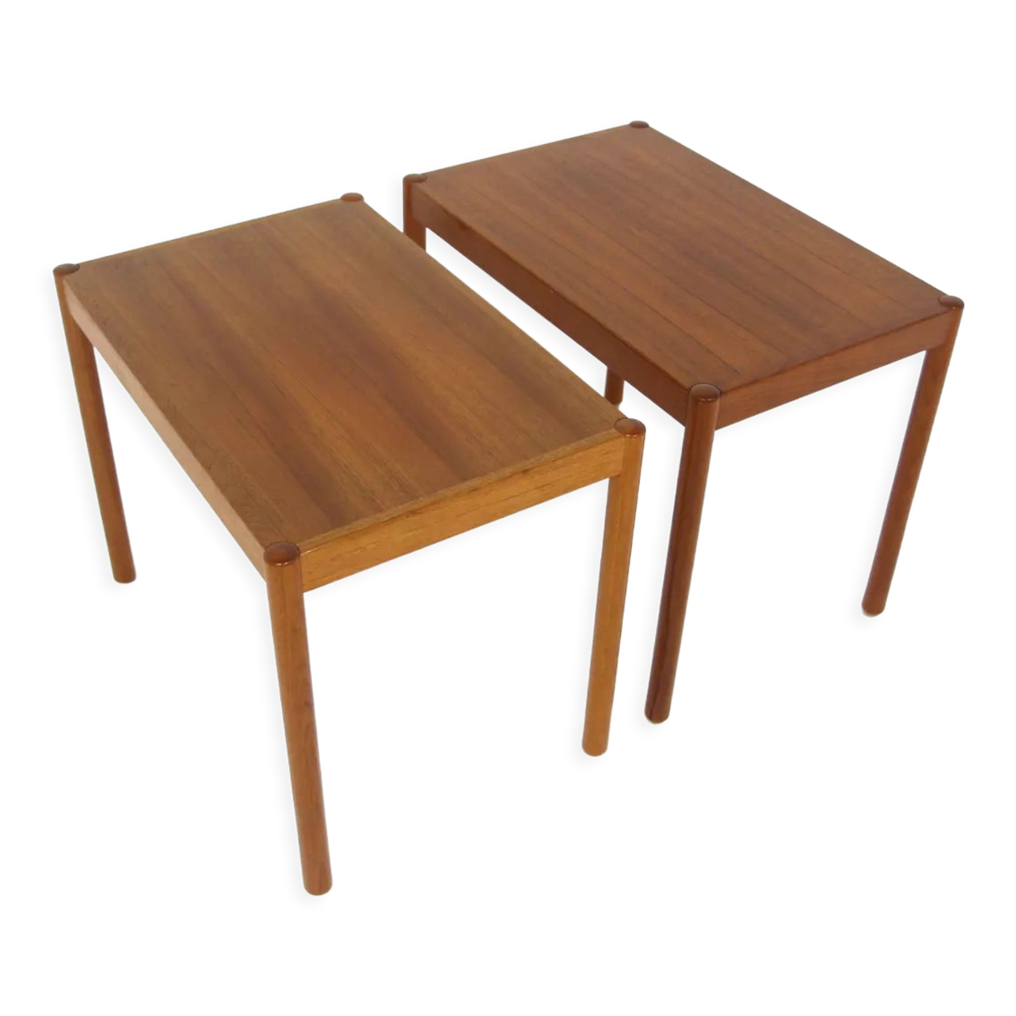 Set of 2 teak bedside tables, Sweden, 1960