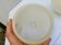 Lot of 3 globes in opaque white glass