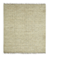 Tapis tribal tissé à la main, pièce unique, 257 cm x 295 cm, en laine beige