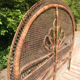 Headboard rattan 2 people
