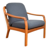 Mid-Century Danish Teak Armchair from Dyrlund, 1970s.