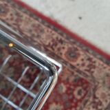 Vinyl serving trolley