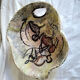Vallauris rock ceramic basket 1950