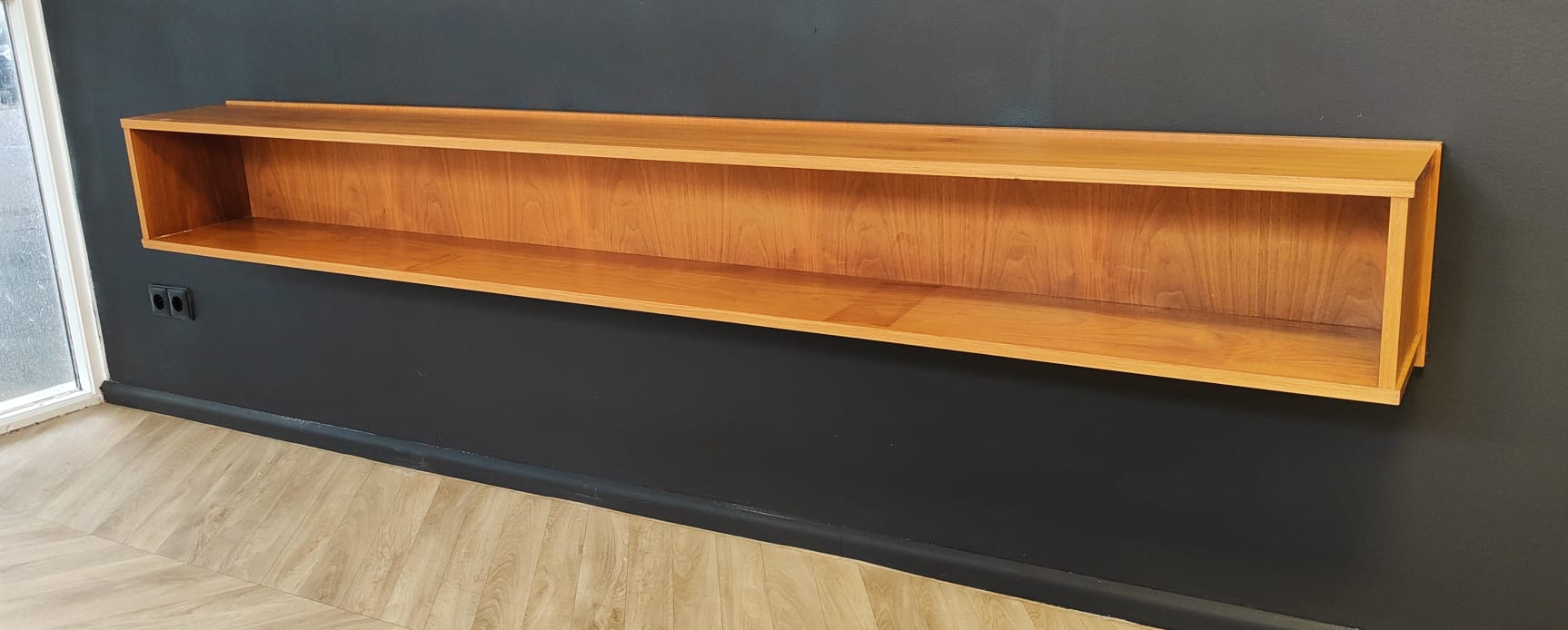 Mid Century floating cabinet | Vintage - bookcase, TV cabinet