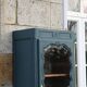 Renovated antique display cabinet