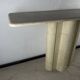 Vintage travertine console