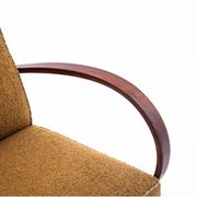 Boucle armchair, designed by J. Halabala, Czechoslovakia, 1930s.