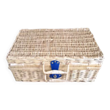 XXL wicker picnic basket/suitcase