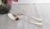 Silver cutlery set, 1 fork and 1 spoon, J Casses et Cie