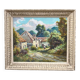 Tableau : Huile sur toile - paysage animé