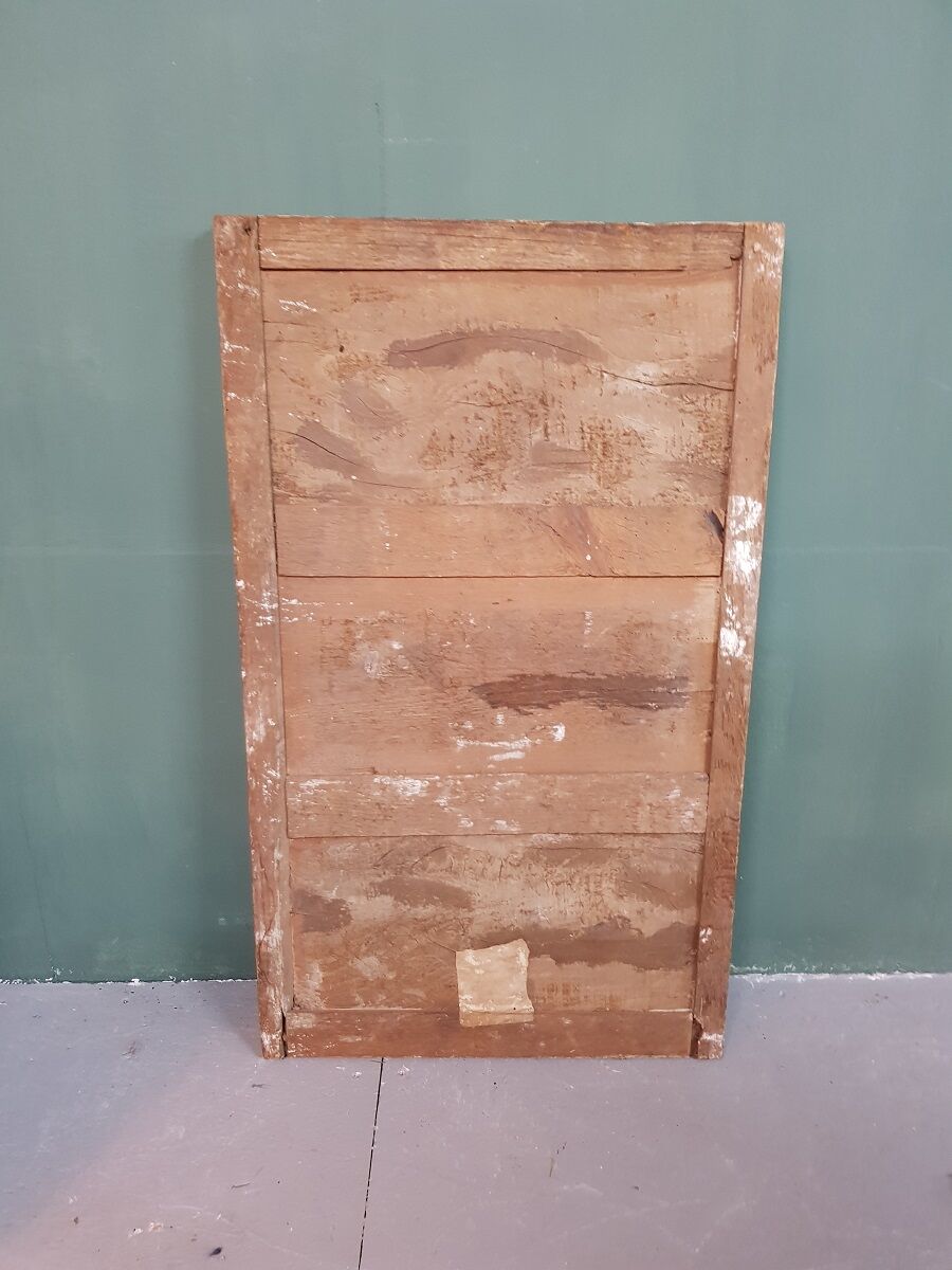 Antique french gilded Louis XVl mirror with mercury glass