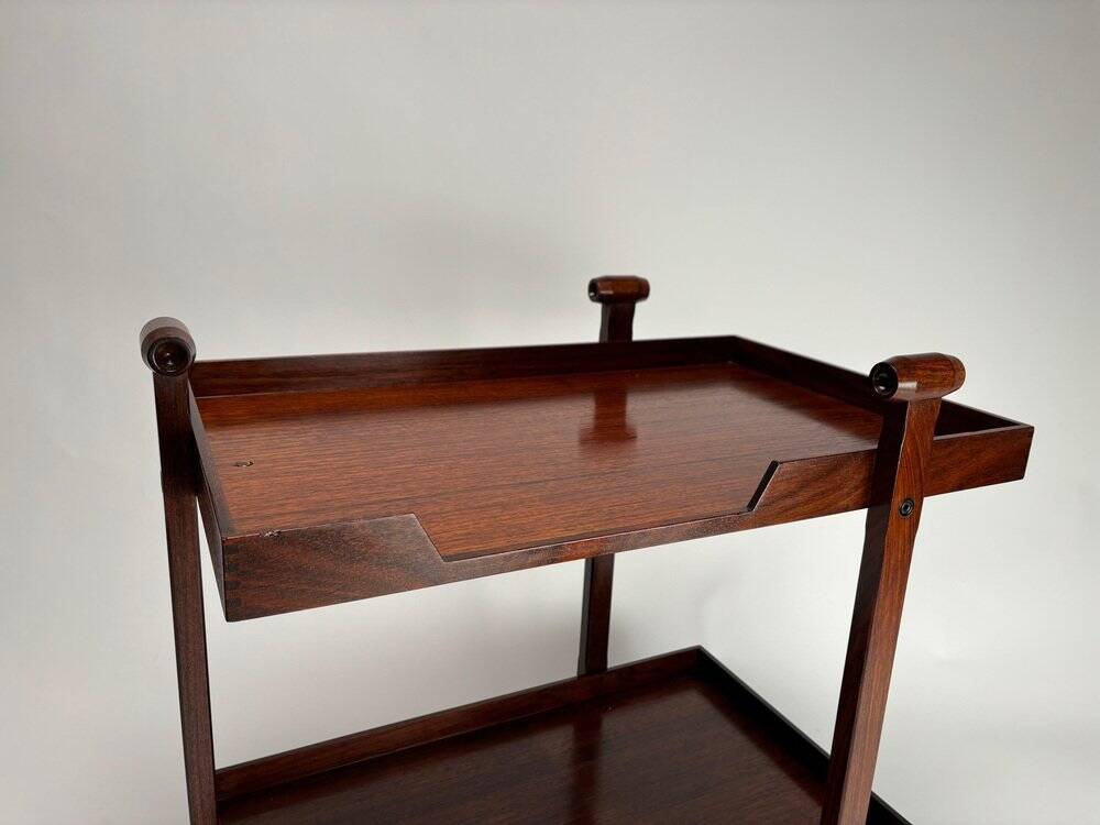 CR20 Wooden Bar Trolley by Franco Albini for Poggi, 1958