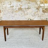 Vintage Danish teak coffee table, circa 1960's