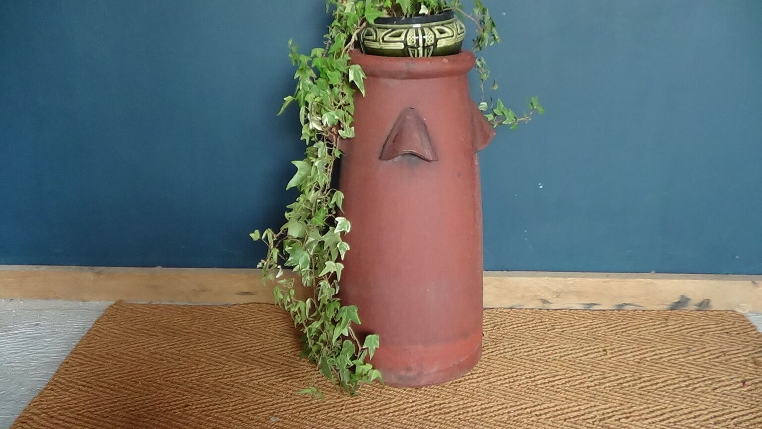 Terracotta garden pot