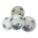 4 vintage BFK soup plates, Regent model 220522