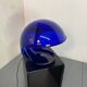 Lampe de table Blue Foglia 634 Martinelli de l'ère spatiale italienne moderne, par Elio Martinelli pour Martinelli Luce, 1969