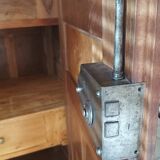 Empire walnut wardrobe