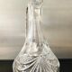 Carafe en cristal taillé
