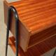 Small vintage piece from the 1960s in mahogany veneer, Italy.