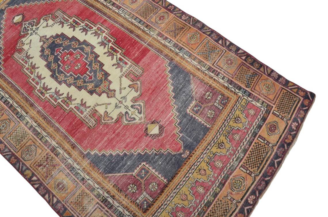 Turkish Vintage Home Living Rug