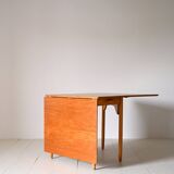 Vintage dining table with wings