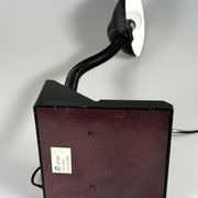 1960s 1970s Gooseneck Table Lamp Adjustable Space Age in Metal & Plastic