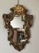 Golden mirror with gold leaf, 64 x 44 cm