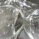 Crystal fruit bowl / signed / Vintage