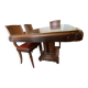 Table marqueterie et sculpture
