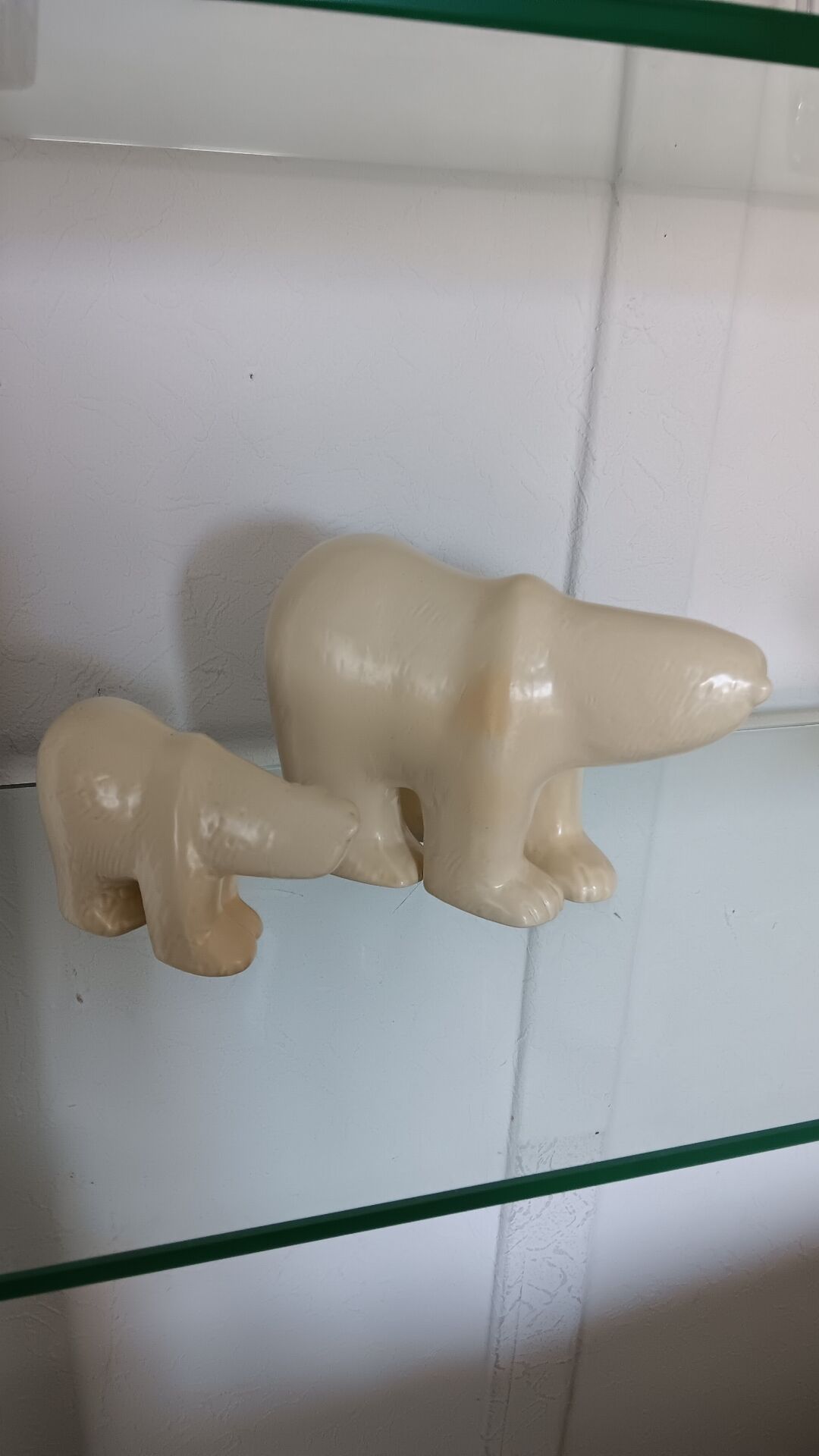 Polar Bear Duo from the Lilla Zoo series by Lisa Larson