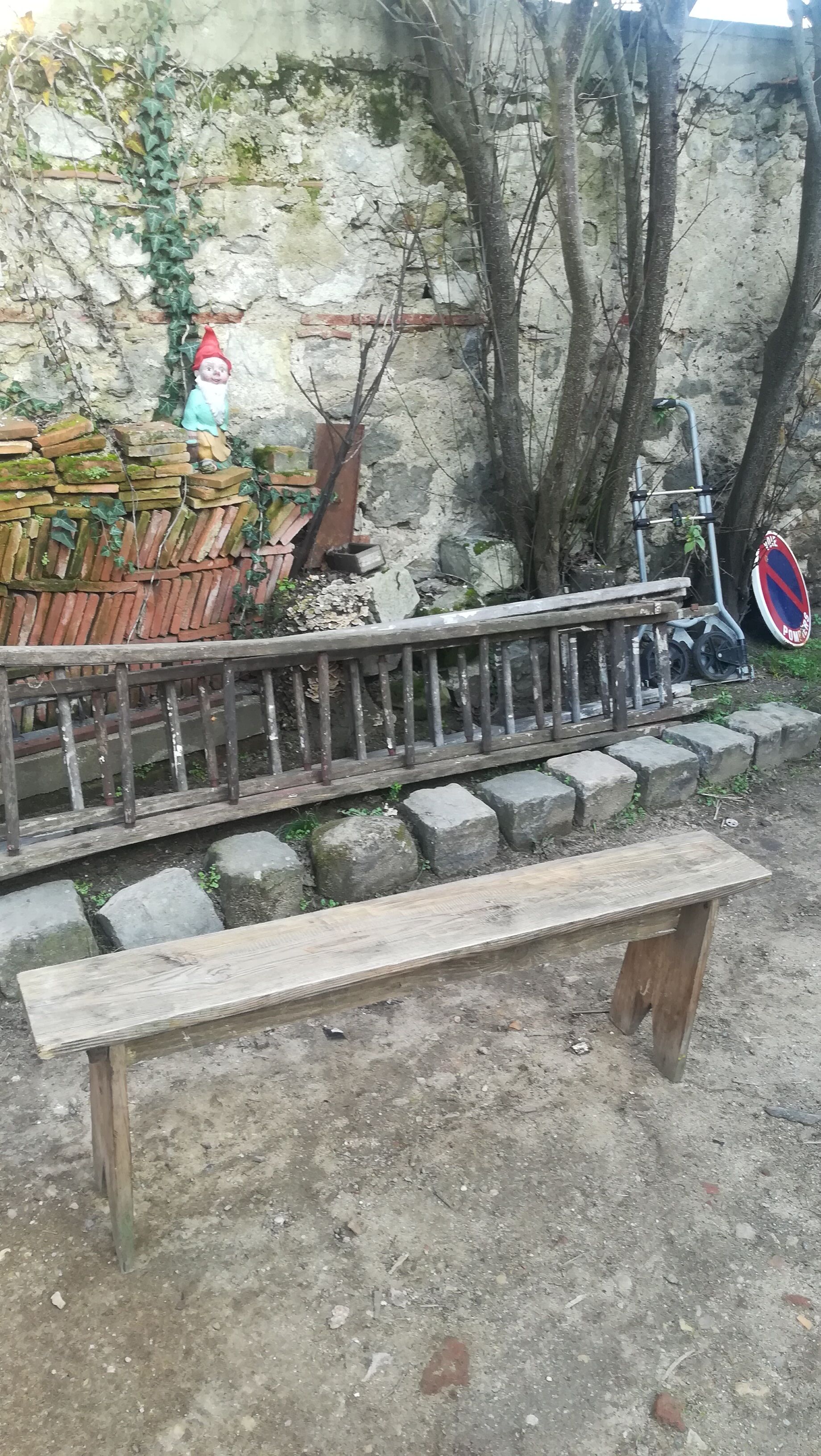 Old bench L 131 cm