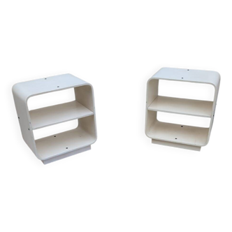 Set of 2 Bedside Tables by Carlo de Carli, 60s