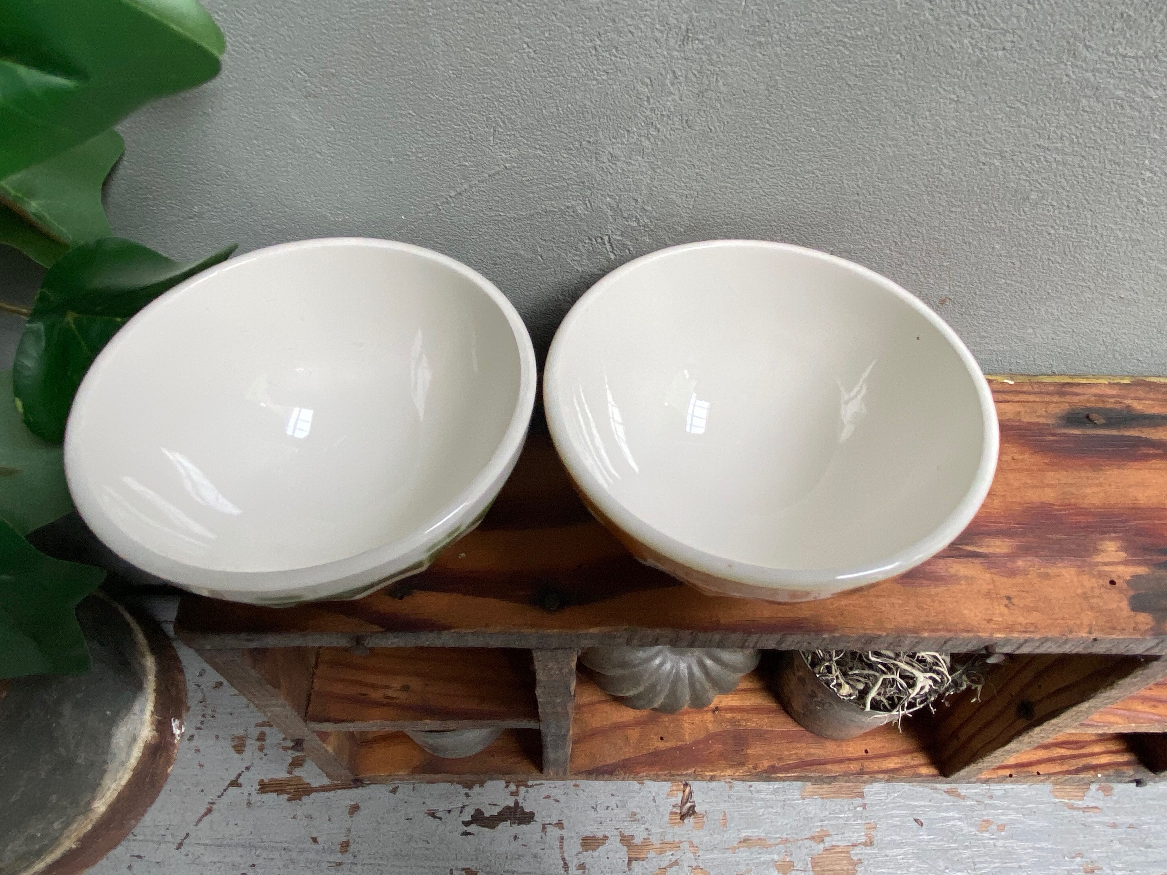 Pair of old bowls