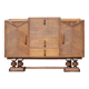 Art Deco sideboard, art deco wooden sideboard, wooden furniture, storage furniture