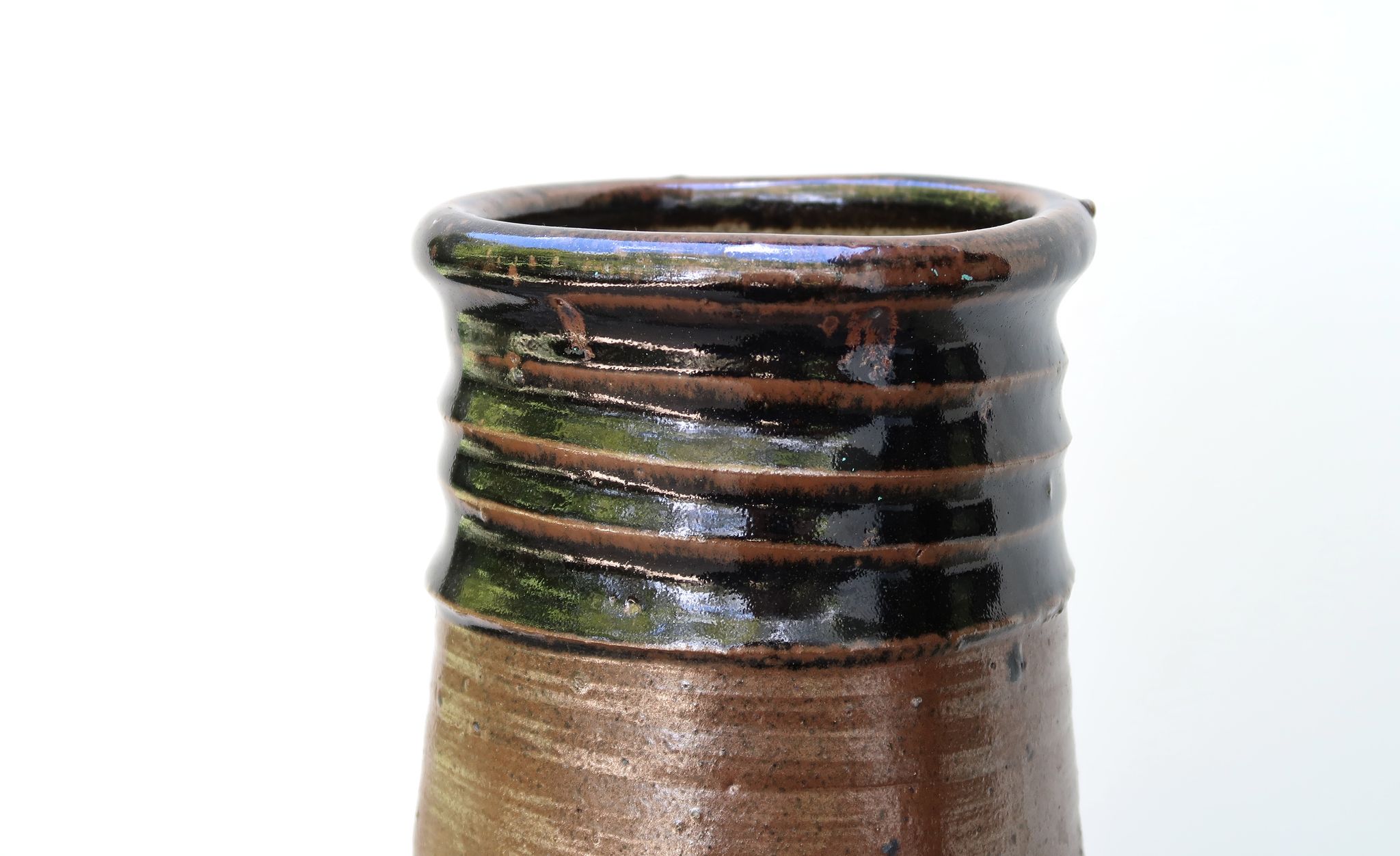 Stoneware vases by Pierre Digan La Borne 60s