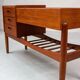 Arne Wahl Iversen plant bench chest of drawers vintage teak Danish 60s