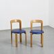Suite de 4 chaises par Bruno Rey, Dietiker Switzerland