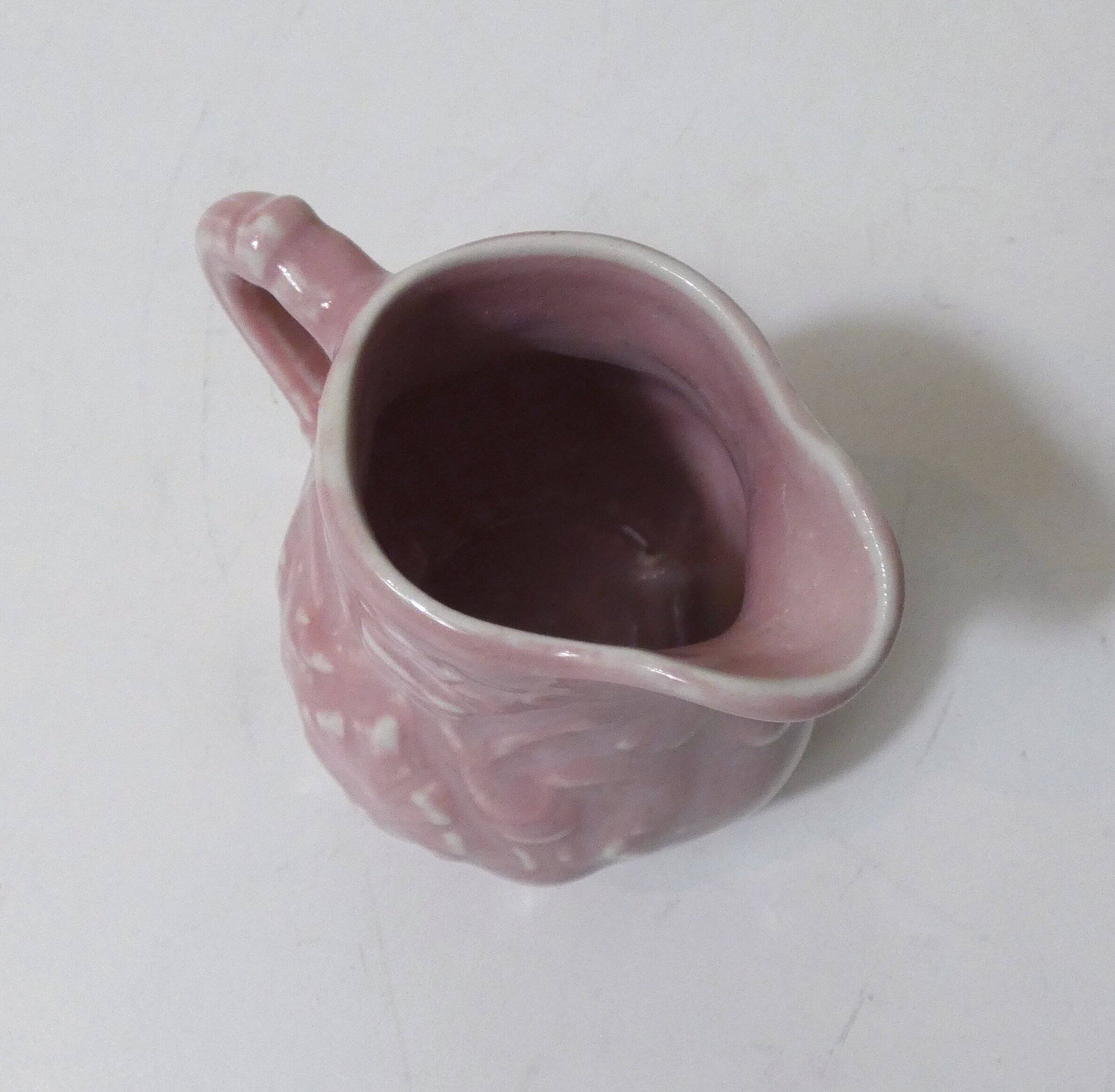 vintage Onnaing small pink jug cream milk pot