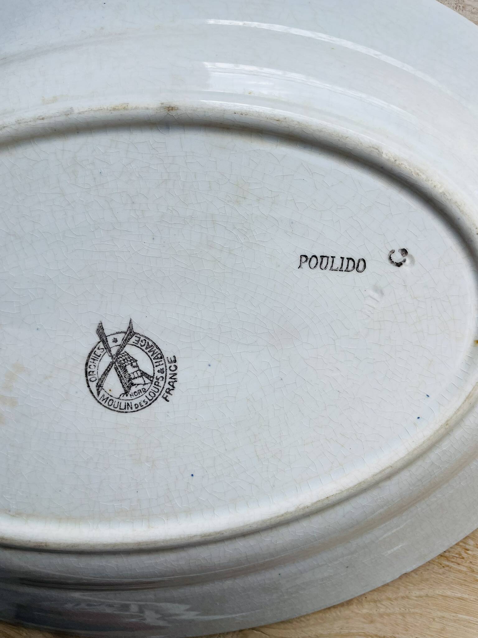 Oval dish Moulin des Loups & Hamage