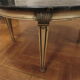 Table basse avec plateau marbre