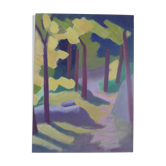Canvas landscape of the south