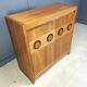 Vintage brutalist bar cabinet 1970s