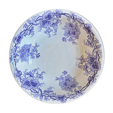 Saladier société céramique maestricht, service "geranium"