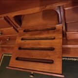 Louis Philippe style solid cherry secretary desk