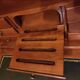 Louis Philippe style solid cherry secretary desk