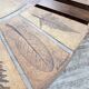 Table basse Roger Capron « grain de café »