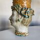 Italian ceramic vase Caltagirone Sicily 1960