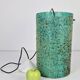 Green Polyester Sugar Tube Pendant Lamp by John and Sylvia Reid for Rotaflex, 1960s