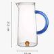 Carafe Bleu et Ambre