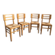 Suite de 4 chaises Pierre Cruege